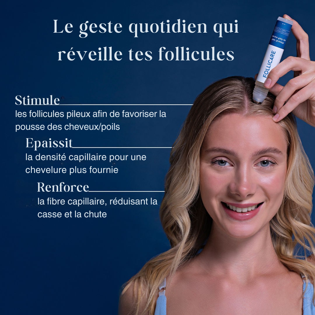 FolliCare® – Sérum Naturel pour la Pousse des Cheveux