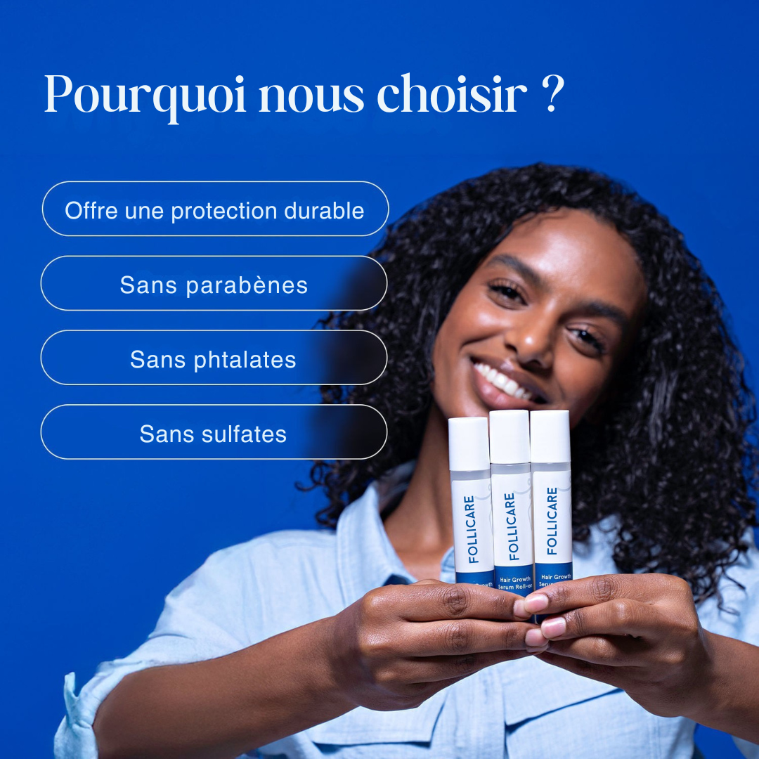 FolliCare® – Sérum Naturel pour la Pousse des Cheveux